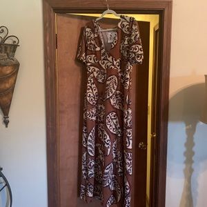 Long designed dress